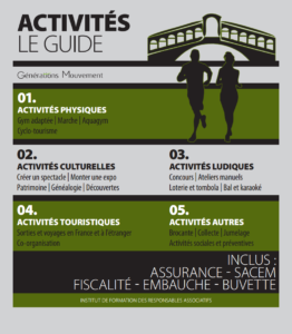 Guide des activités